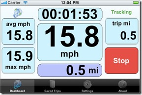 iphone app - the bike computer