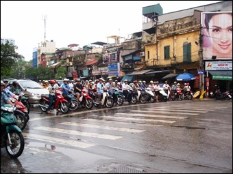 Vietnam cycling in Hue
