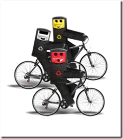 recycling bike poster