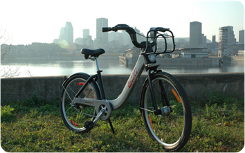 bixi the bike used in Montreal
