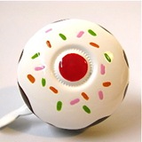 hand painted metal bicycle bells - one painted as a cupcake hand painted metal bicycle bells - one painted as a cupcake