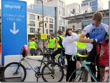 London Skyride beginning