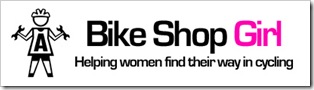 bike shop girl logo