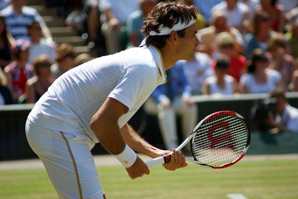 Cycling to Wimbledon to see Roger Federer