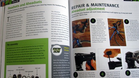 Inside the bicycle maintenance guide for headsets and aheadsets