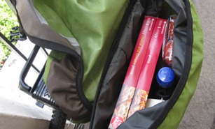 Topeak Super Tourist Rack with shopping inside