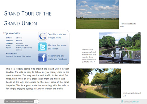 Grand Tour of the Grand Union Canal Cycle Route