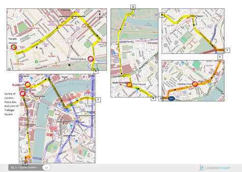 Quirky London Cycle Route