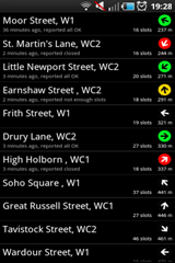 Cycle hire widget