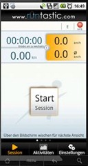 Run Tastic app for the Android