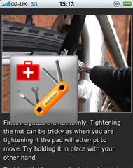 Bike Doctor for the iPhone