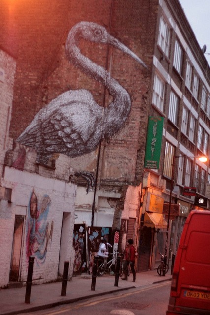 East London graffiti ride