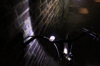 Blackburn Flea light on high power setting