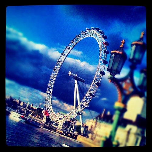 London Eye taken with Instagram