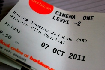 Bicycle film festival ticket