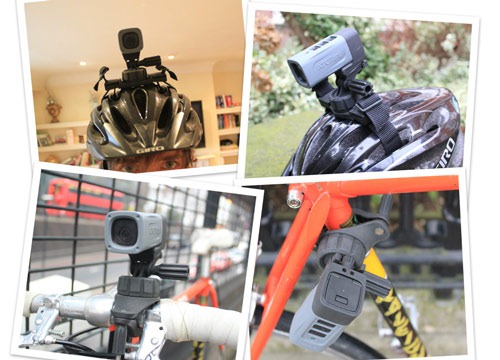 ATC Mini helmet camera mounting options
