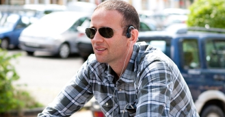 Headphones for cyclists