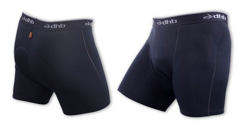 DHB Pro padded undershorts product shot against white background DHB Pro padded undershorts product shot against white background