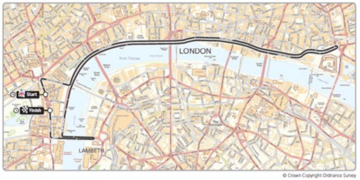 Tour of Britain Route