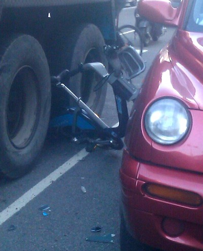 Boris bike accident