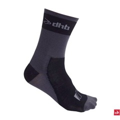 DHB Merino winter cycling sock in grey