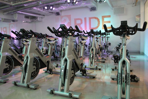 Spinning classes at H2 Bike Run