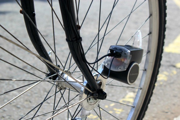 Small rear view of the BikeCharge