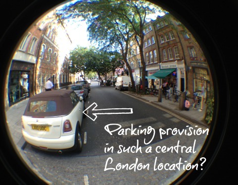 Parking in central London Parking in central London