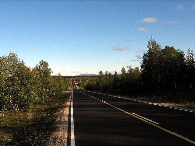 Norway open road
