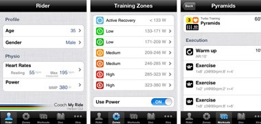 Coach My Ride iPhone app
