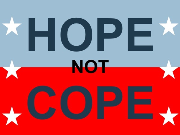 Hope NOT Cope by Mark Ames of IBIKELONDON