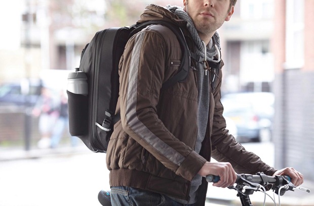 Union 34 bag on back