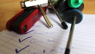 Basic toolkit for cycle repairs