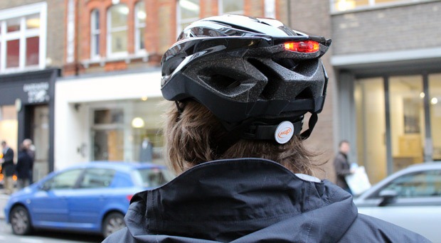 Rear view of helmet Rear view of helmet