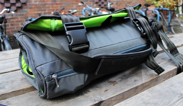 Wingman suit bag folded around