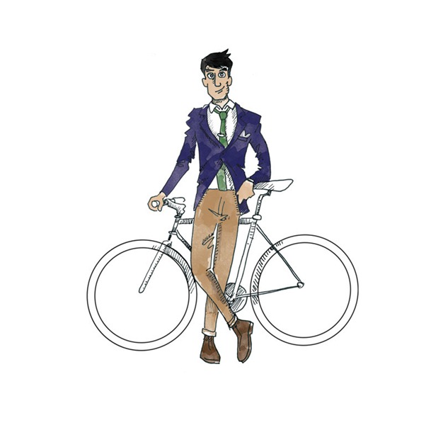 Illustration by the Discerning Cyclist