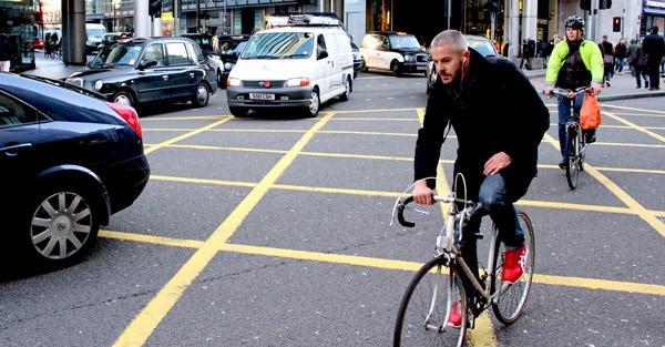 A London cyclist