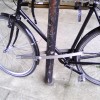 Bike locked with the Tigr Lock