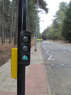 Traffic light for cyclists