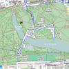 Hyde park cycling map