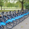 Boris bike cycle hire scheme in hyde park