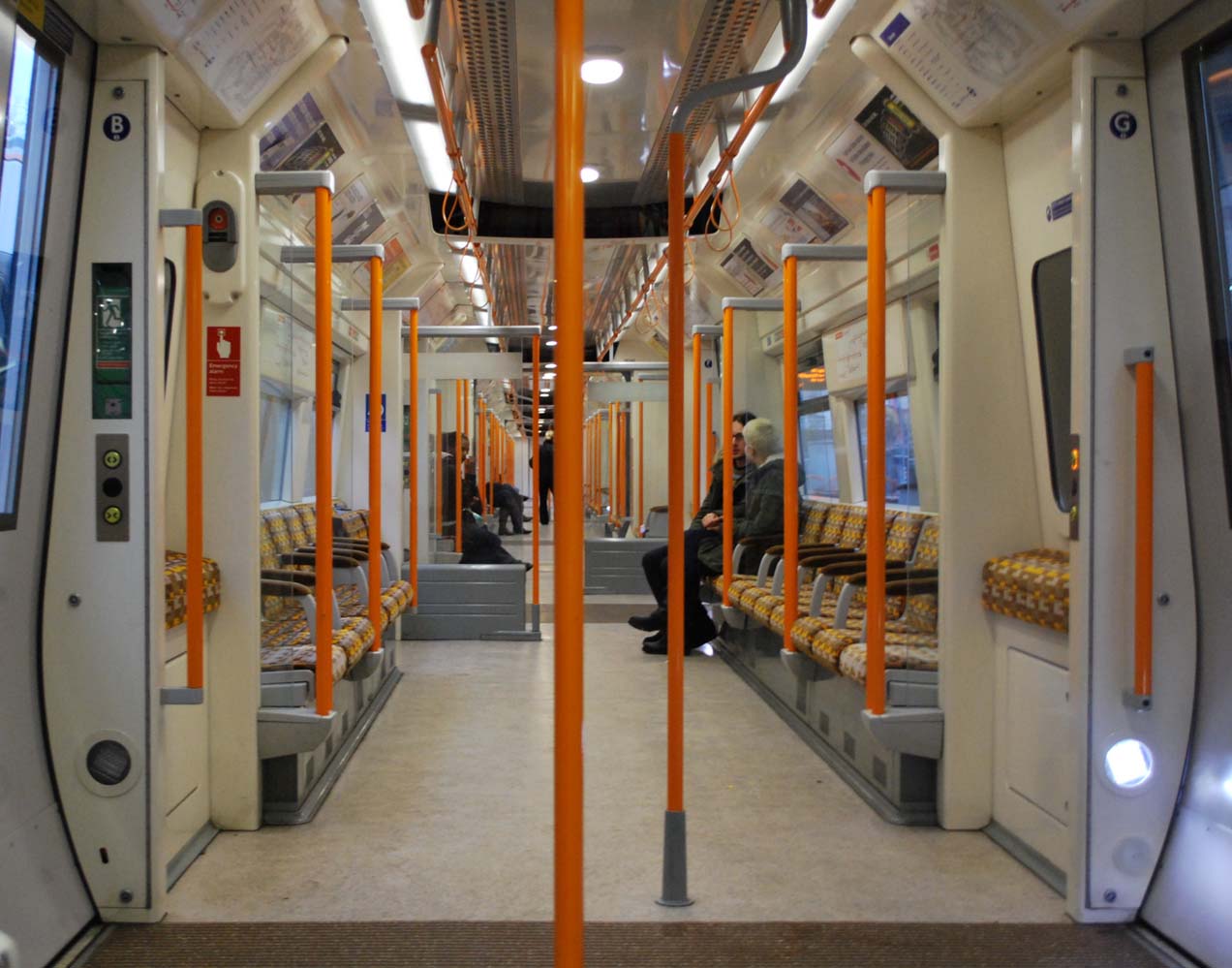 The London Overground's spacious layout - image from Wikipedia