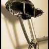 Chain through saddle