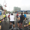 How to jump a red light Cyclists waiting at a red light