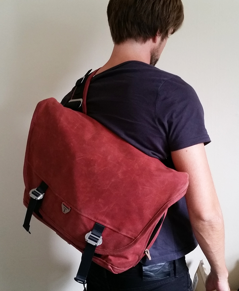 Bags for cyclists Trakke Wee Lug Messenger Bag review