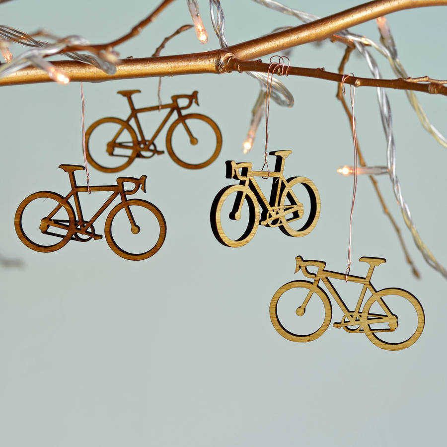 4 Awesome Bicycle Christmas Tree Decorations