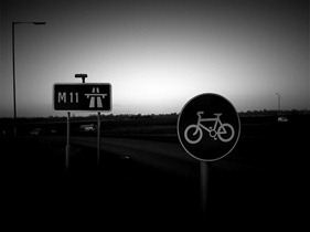 cycling on motorway