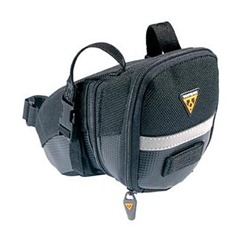 aero seatpost saddle bag