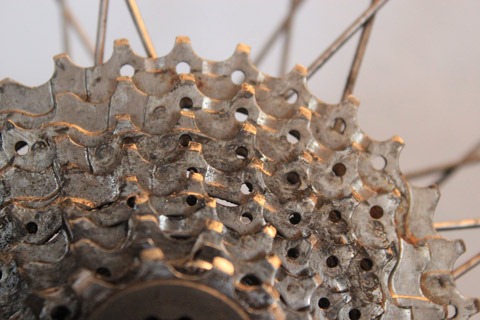 replacing a cassette on a bike