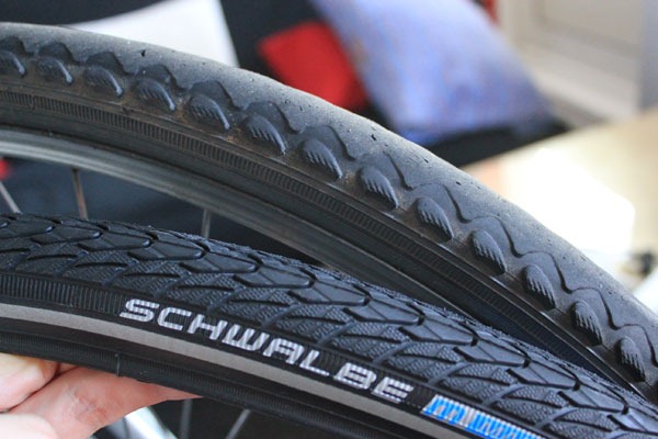 Replacing road sales bike tires